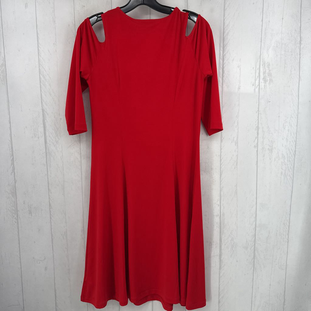 XS scoop neck s/s dress