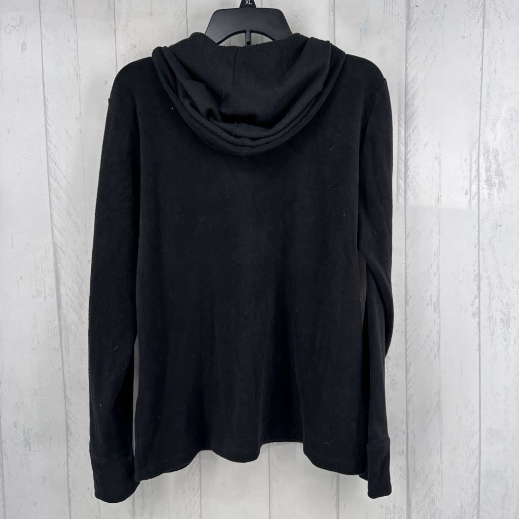 XL quarter zip fleece pullover l/s