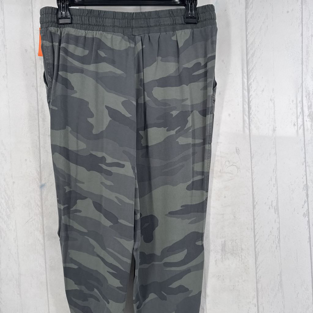 S camo print joggers