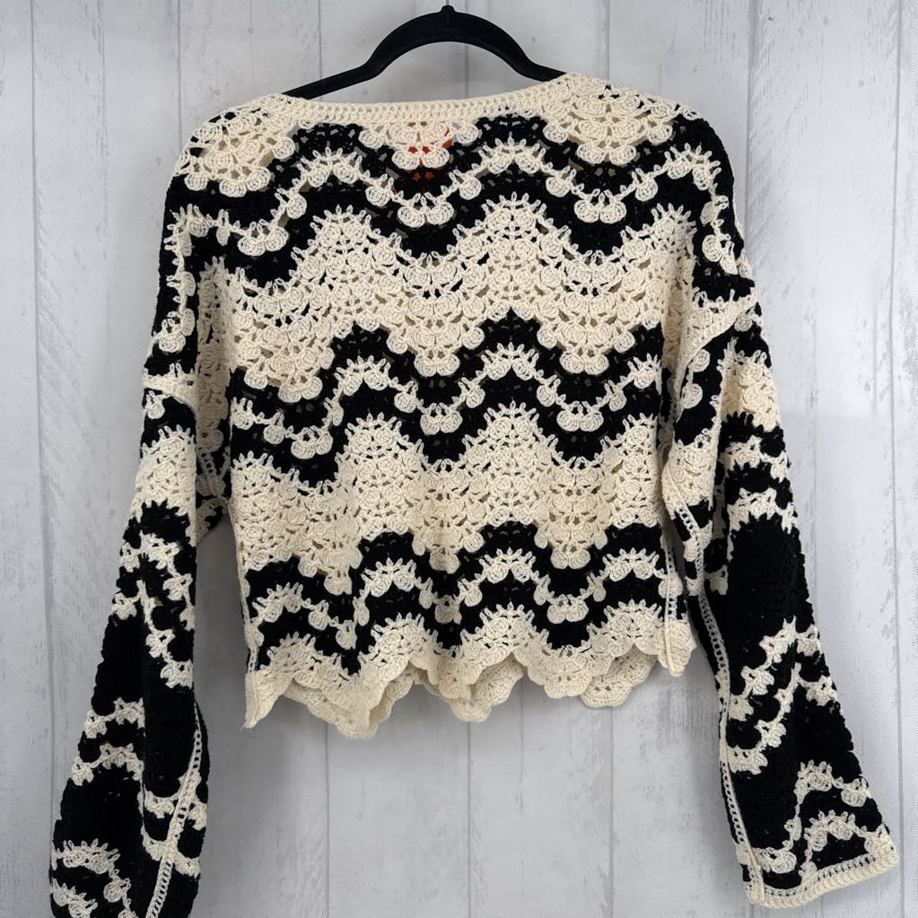 M crochet sweater