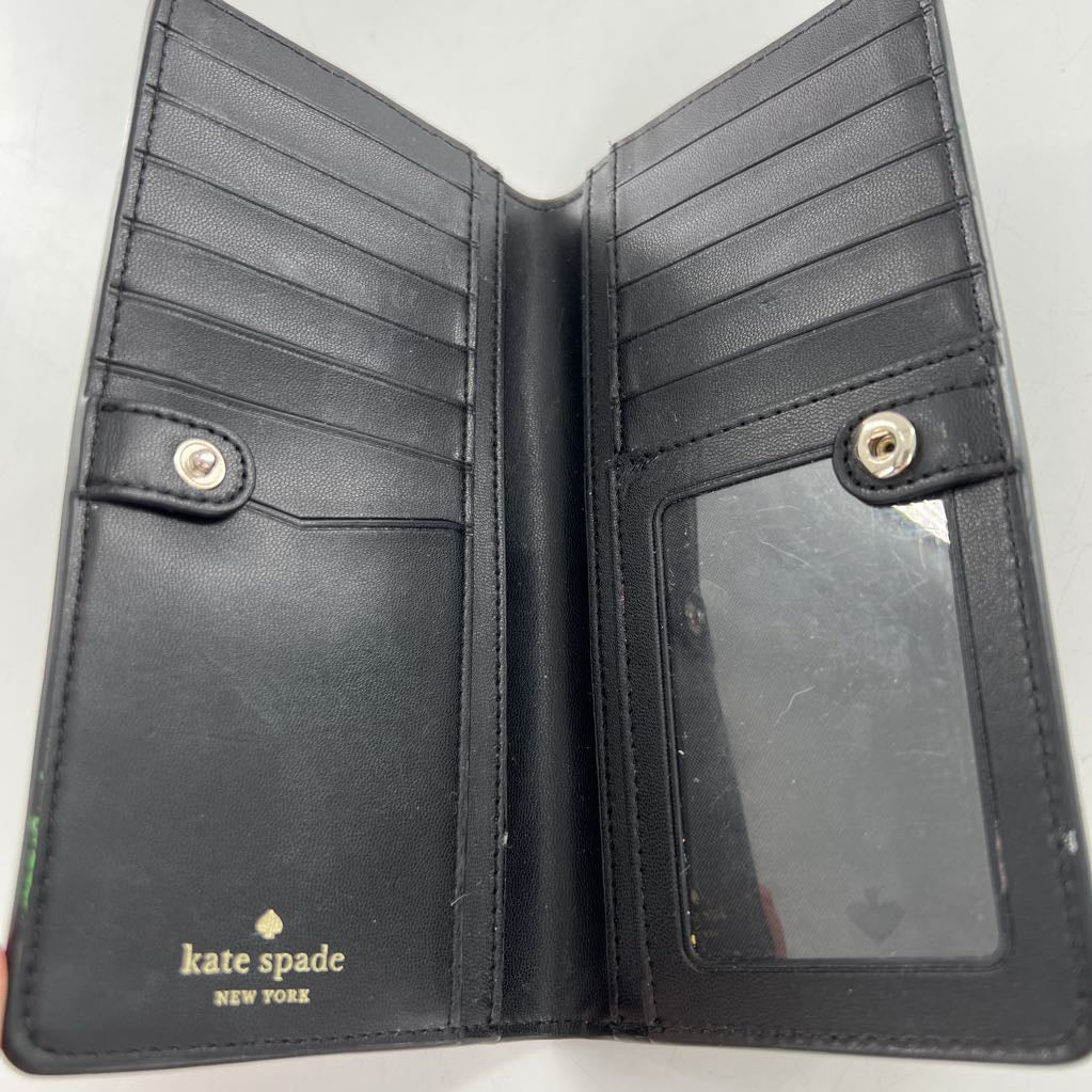 saffiano leather bi-folt wallet