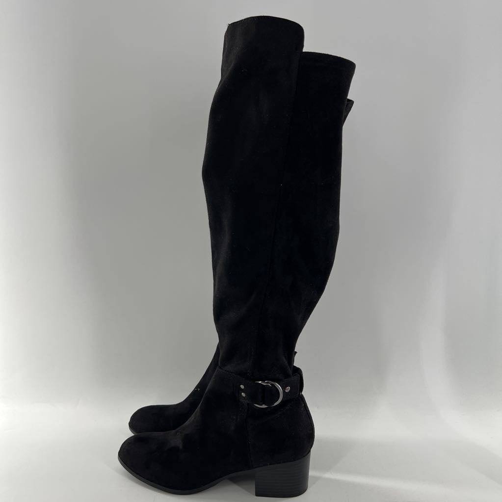7.5 suede tall boots