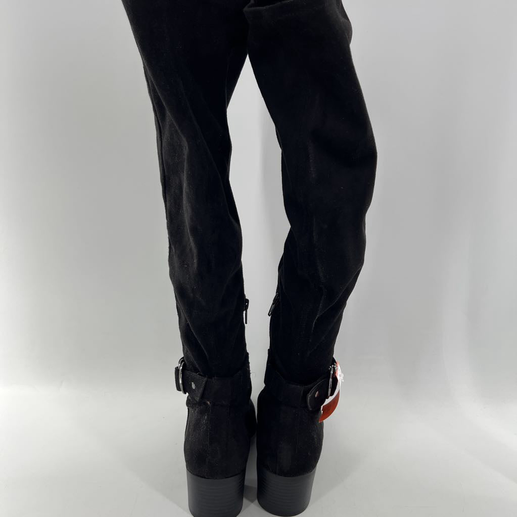 7.5 suede tall boots