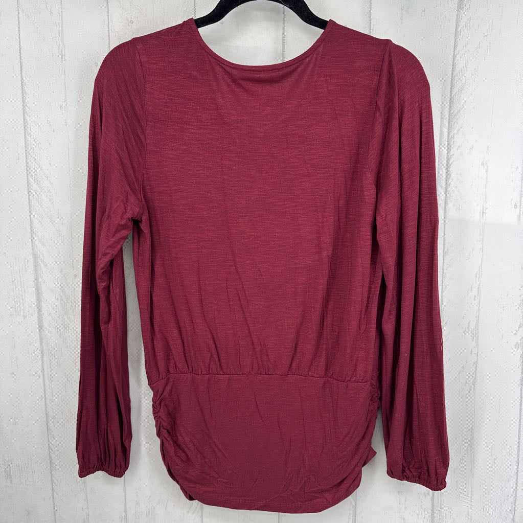 R40 S v-neck l/s top