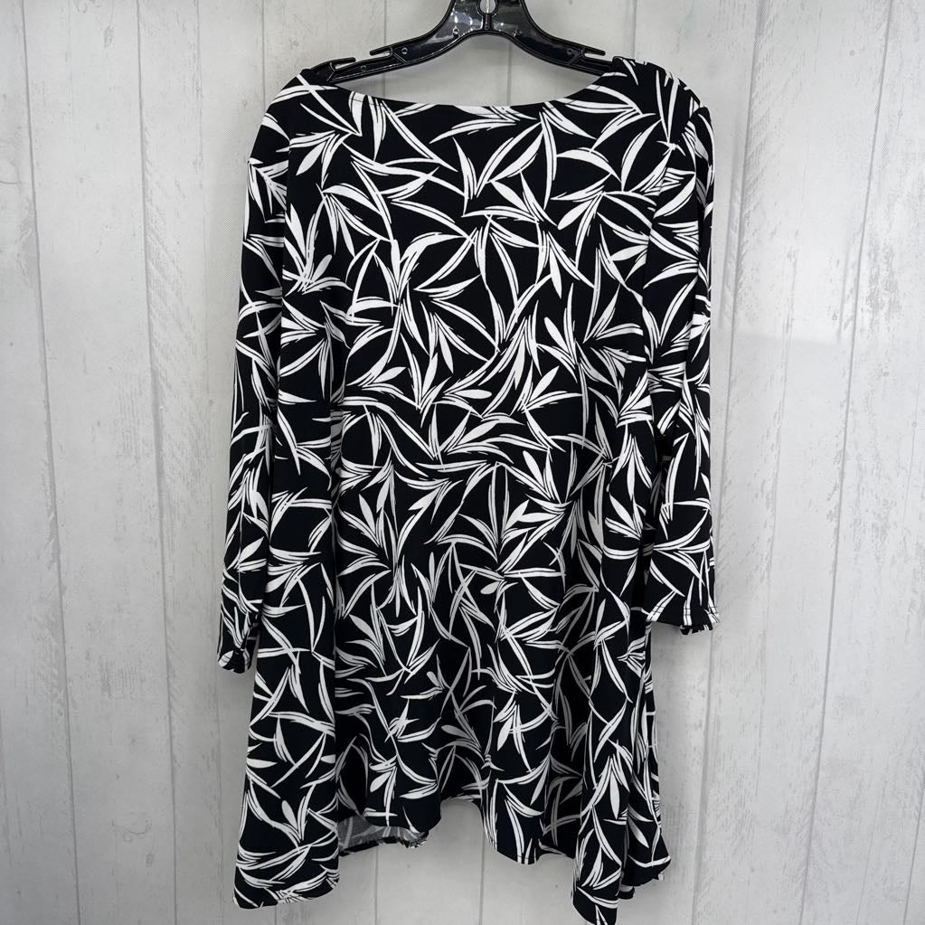 3X printed 3/4 slv tunic