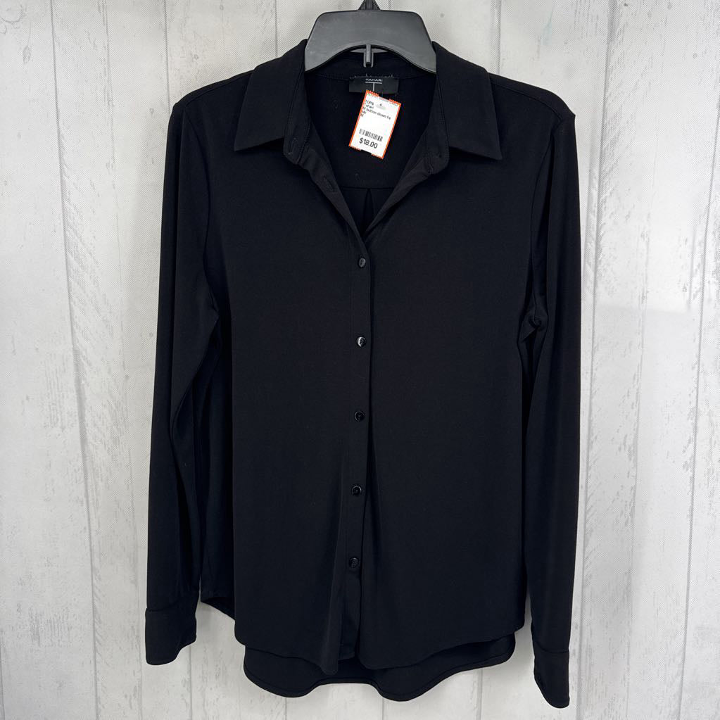M button down l/s top