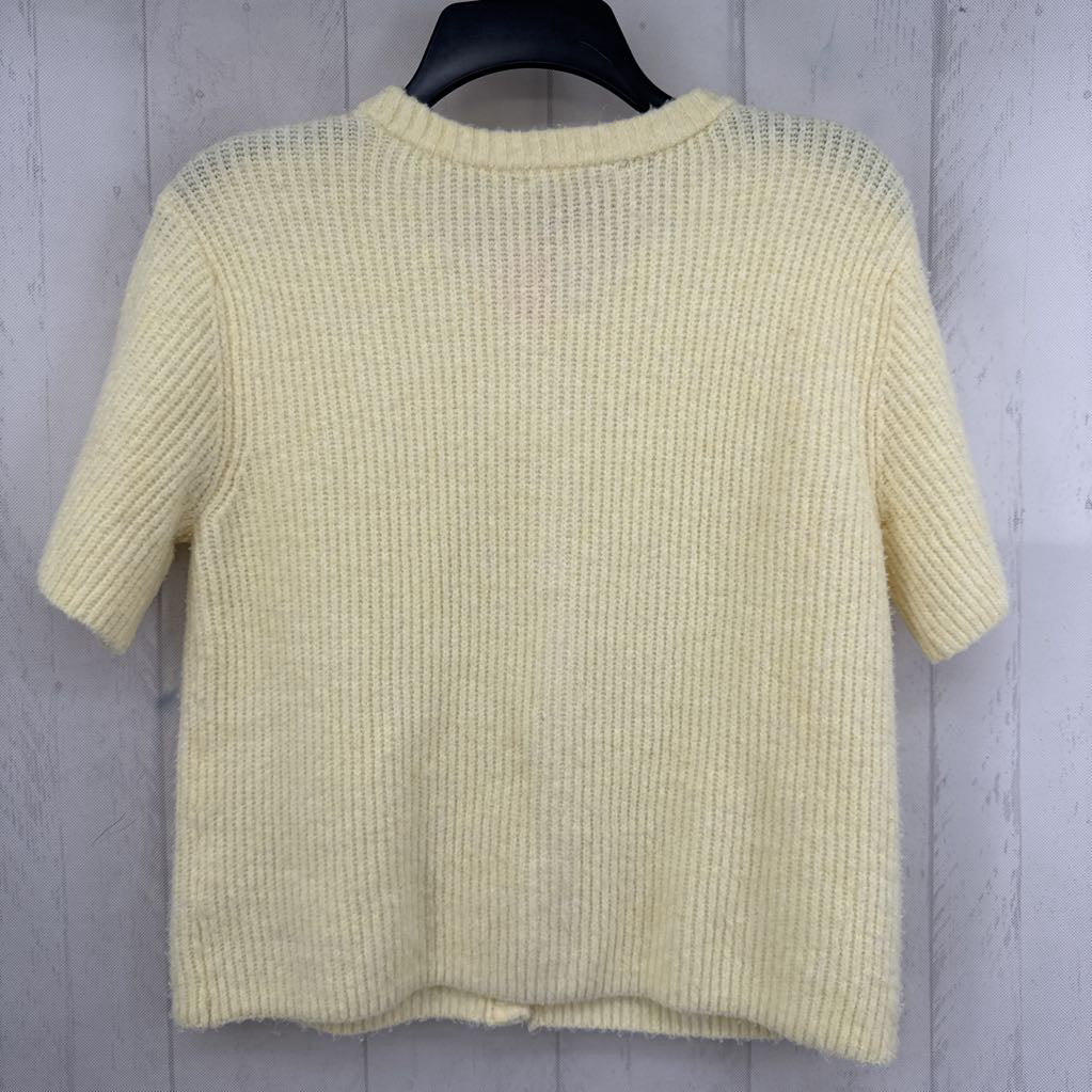M button down s/s sweater