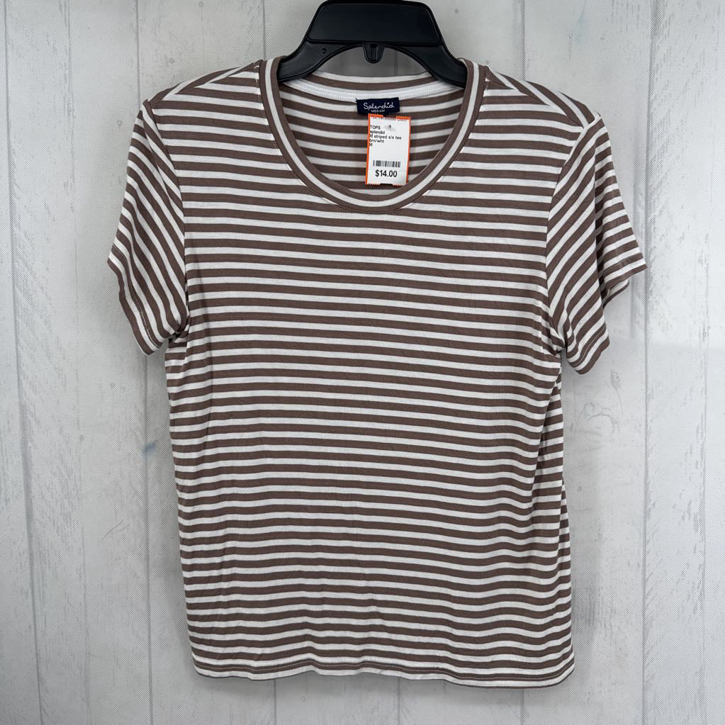 M striped s/s tee