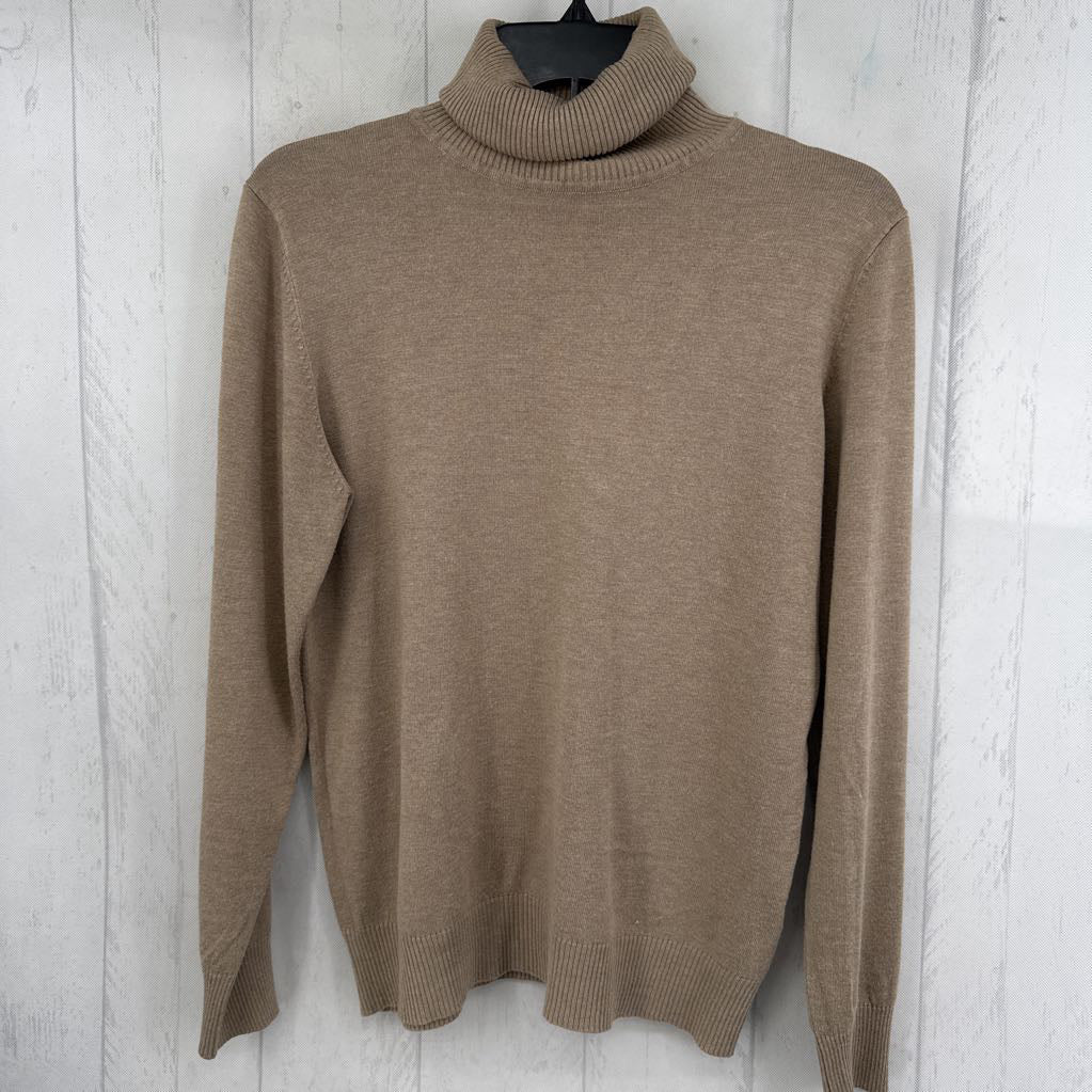 L t-neck l/s knit top