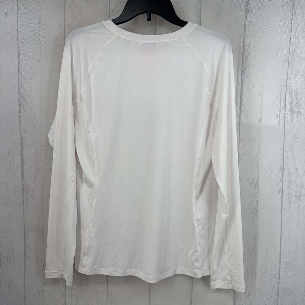 L round neck l/s tee