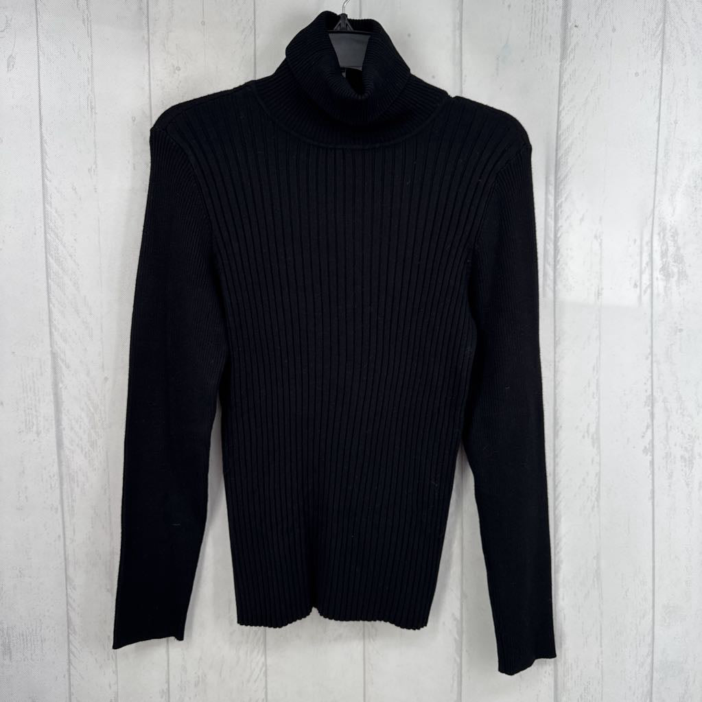 L ribbed l/s t-neck