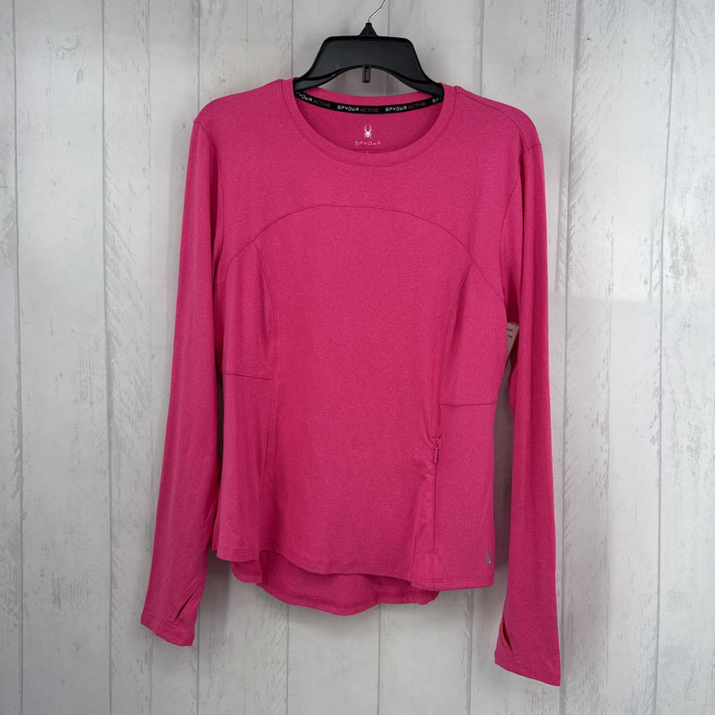 L crewneck l/s tee