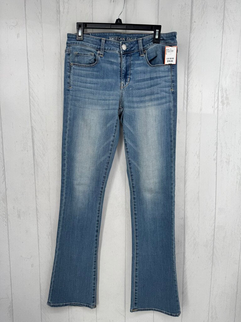 10L skinny boot kick jean