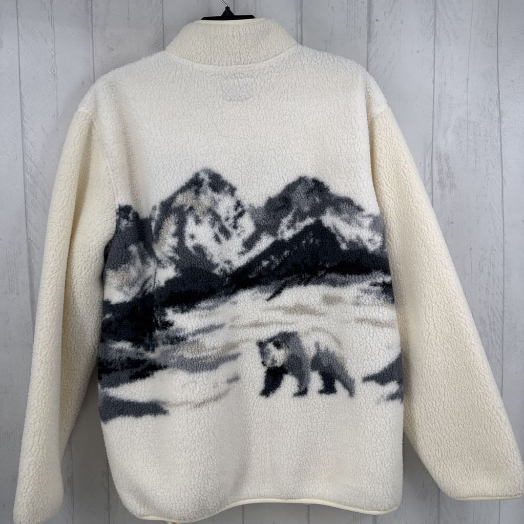 R50XL sherpa quarter zip pullover