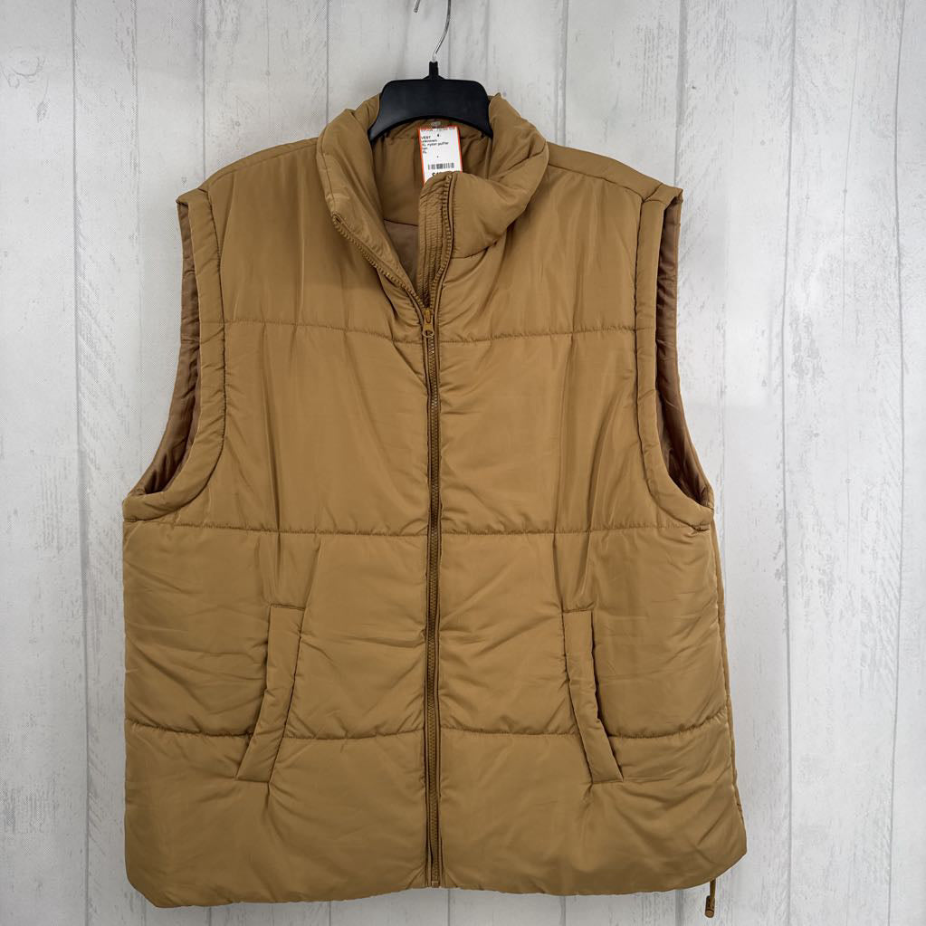 XL nylon puffer vest