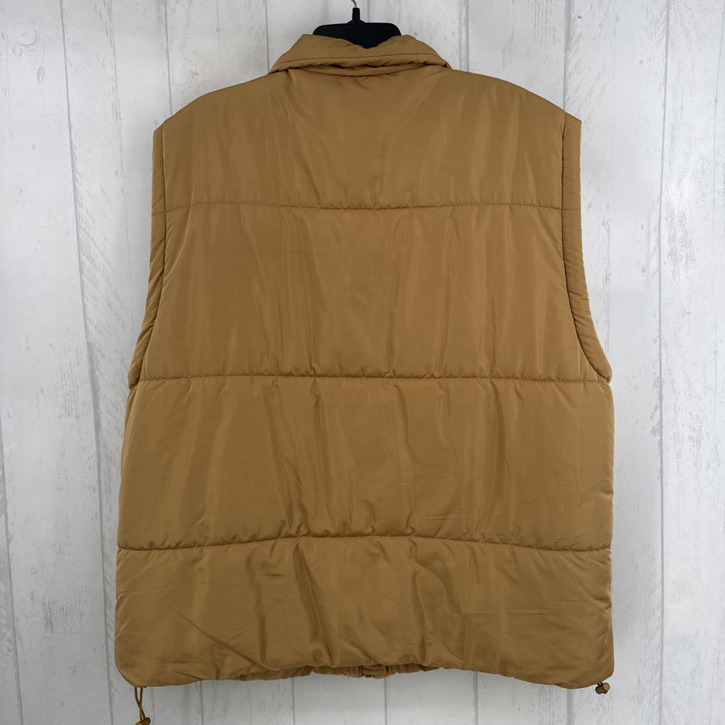 XL nylon puffer vest