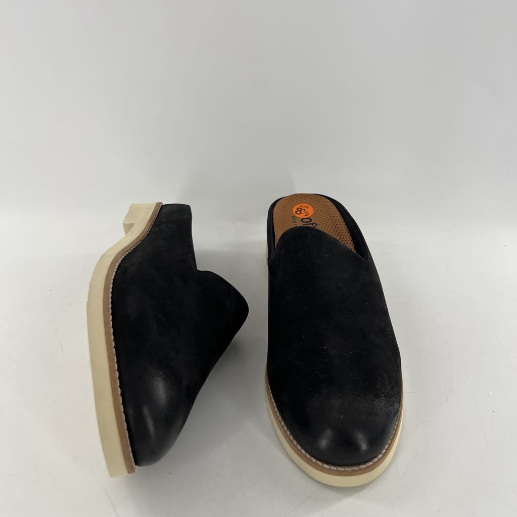 8.5w leather slip-on mules