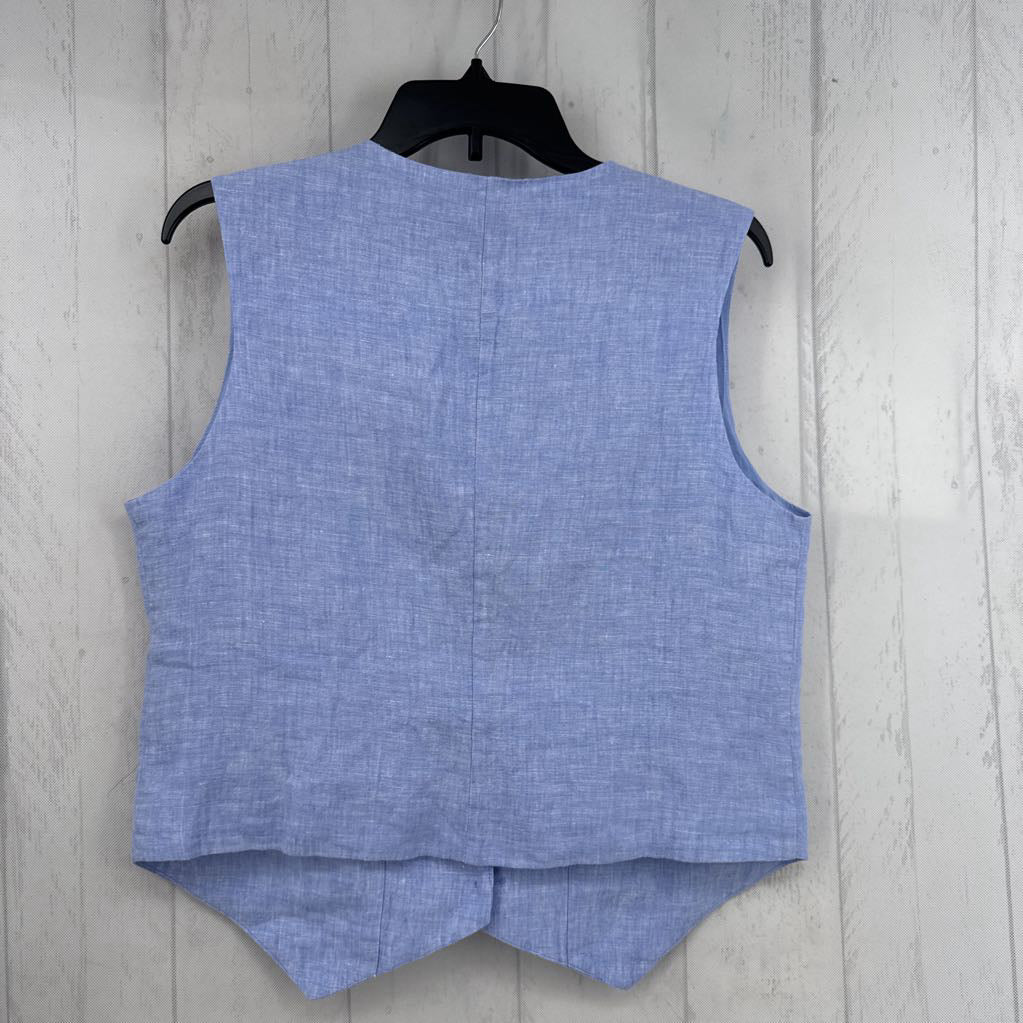M chambray vest