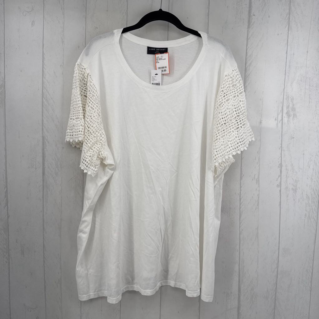 R50 26/28 eyelet slv tee s/s