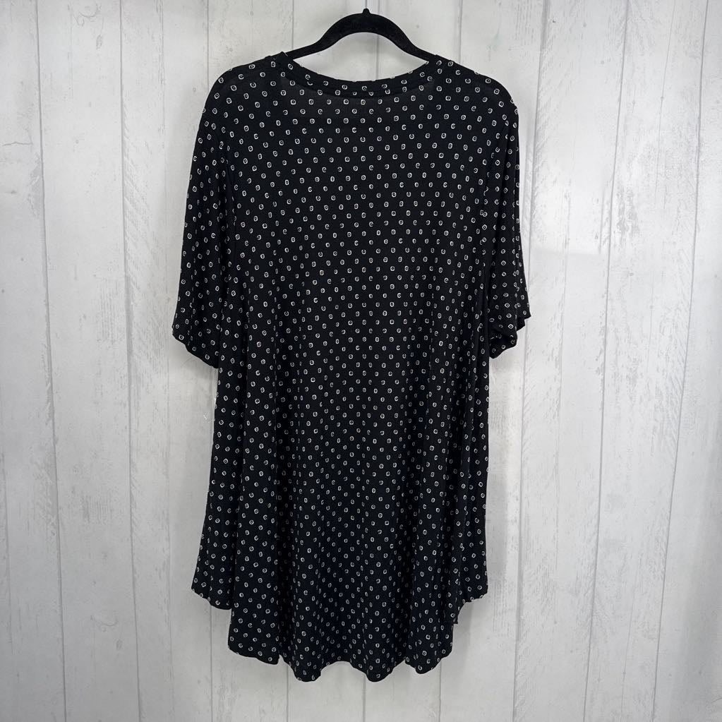 22/24 printed hi-lo s/s tee