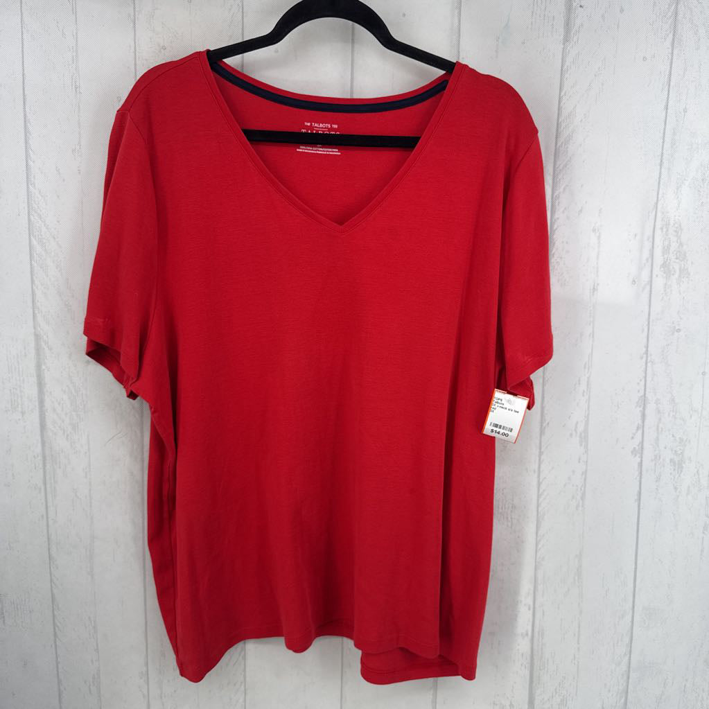 3X v-neck s/s tee