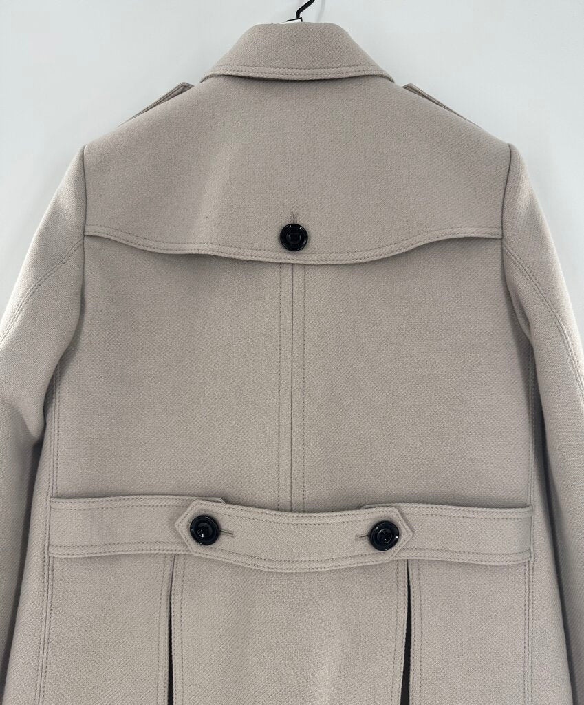 4 Burberry Wool-blend Short Trench Coat