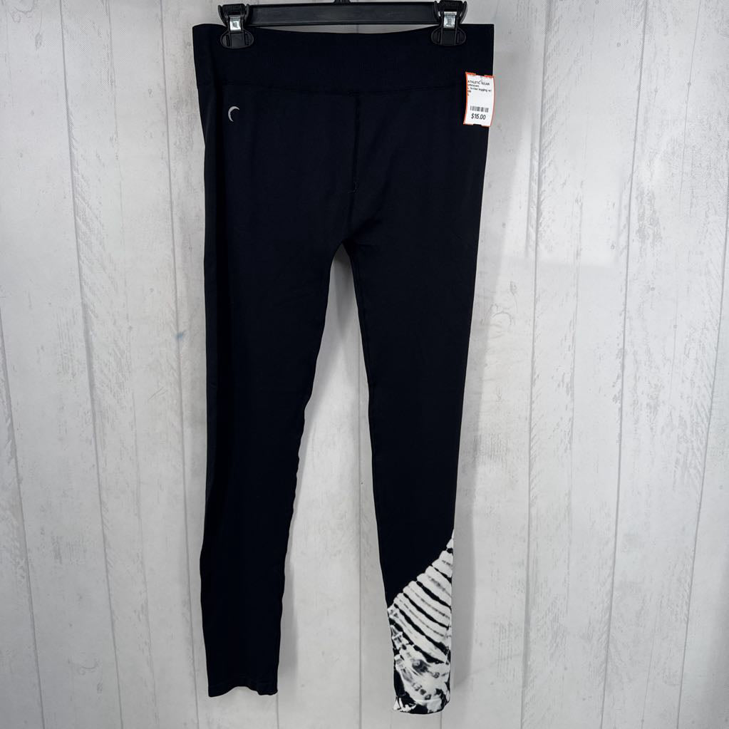 L hi-rise legging w/ tie dye accent