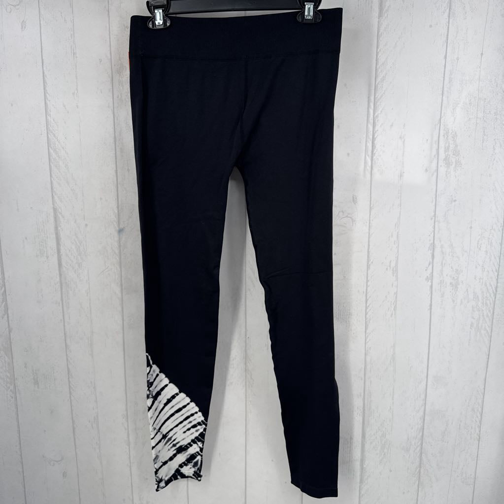 L hi-rise legging w/ tie dye accent