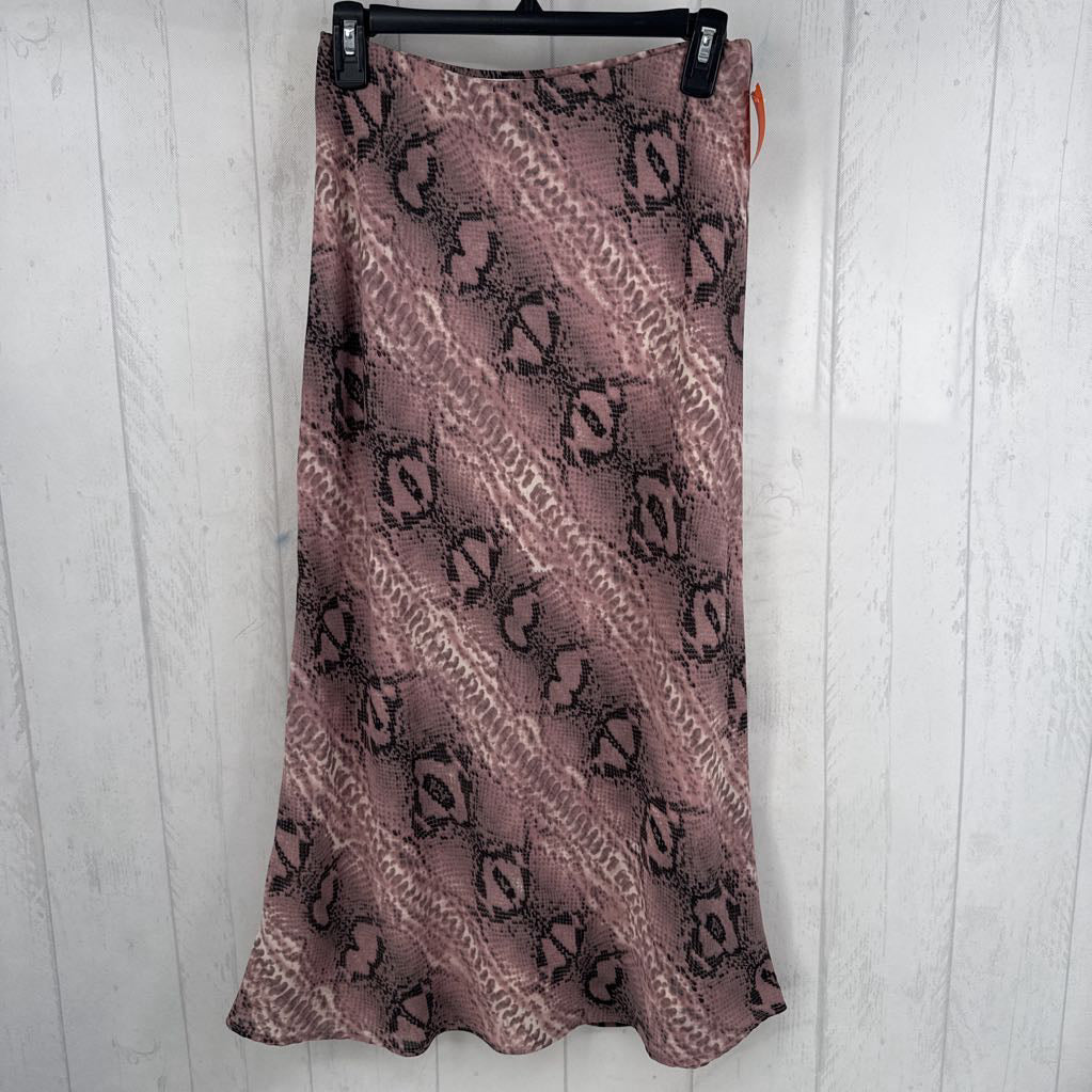 M python print pull-on skirt