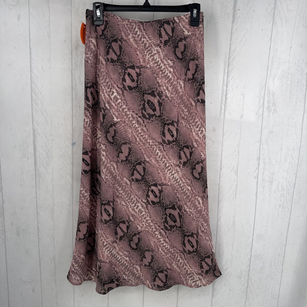 M python print pull-on skirt