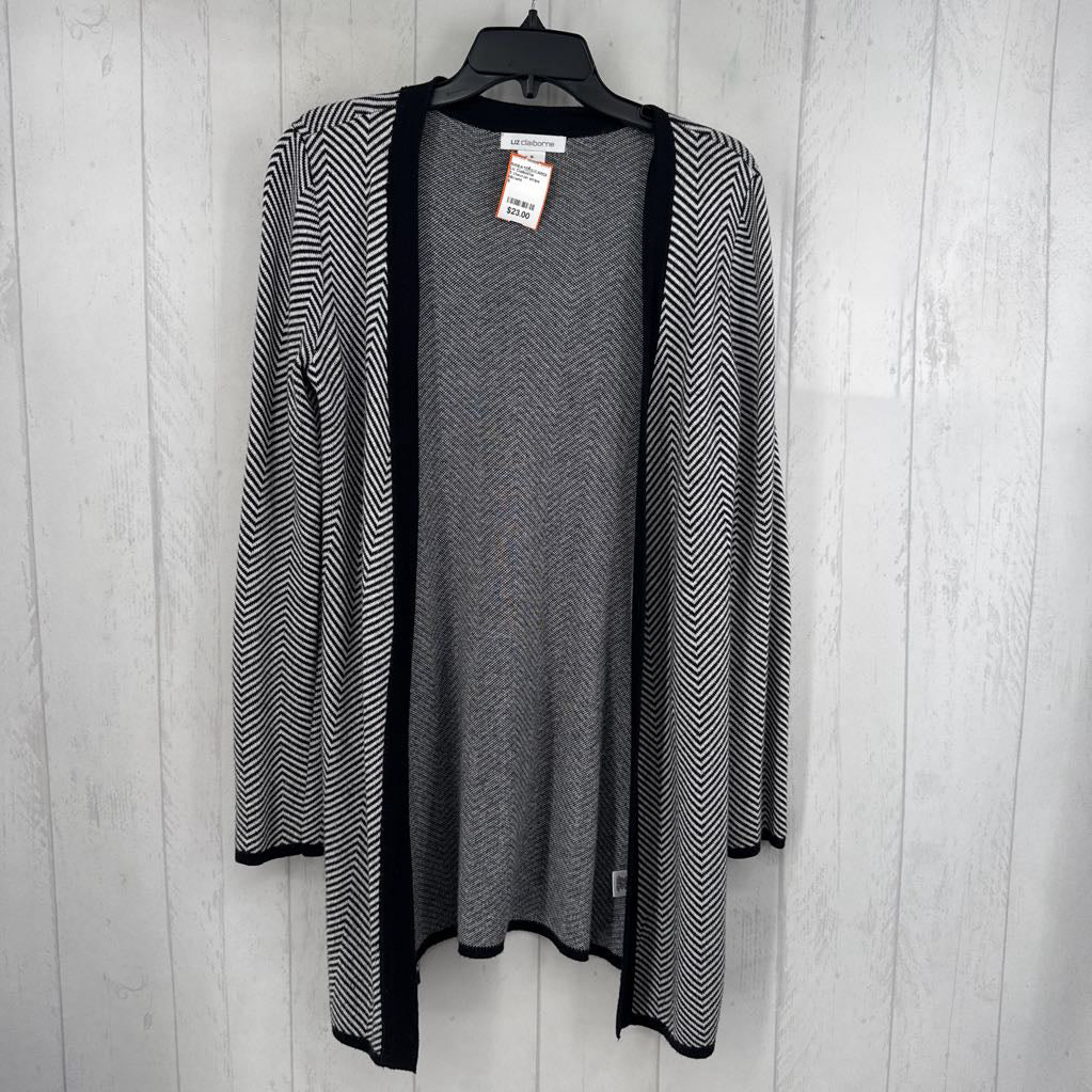 S chevron stripe cardi
