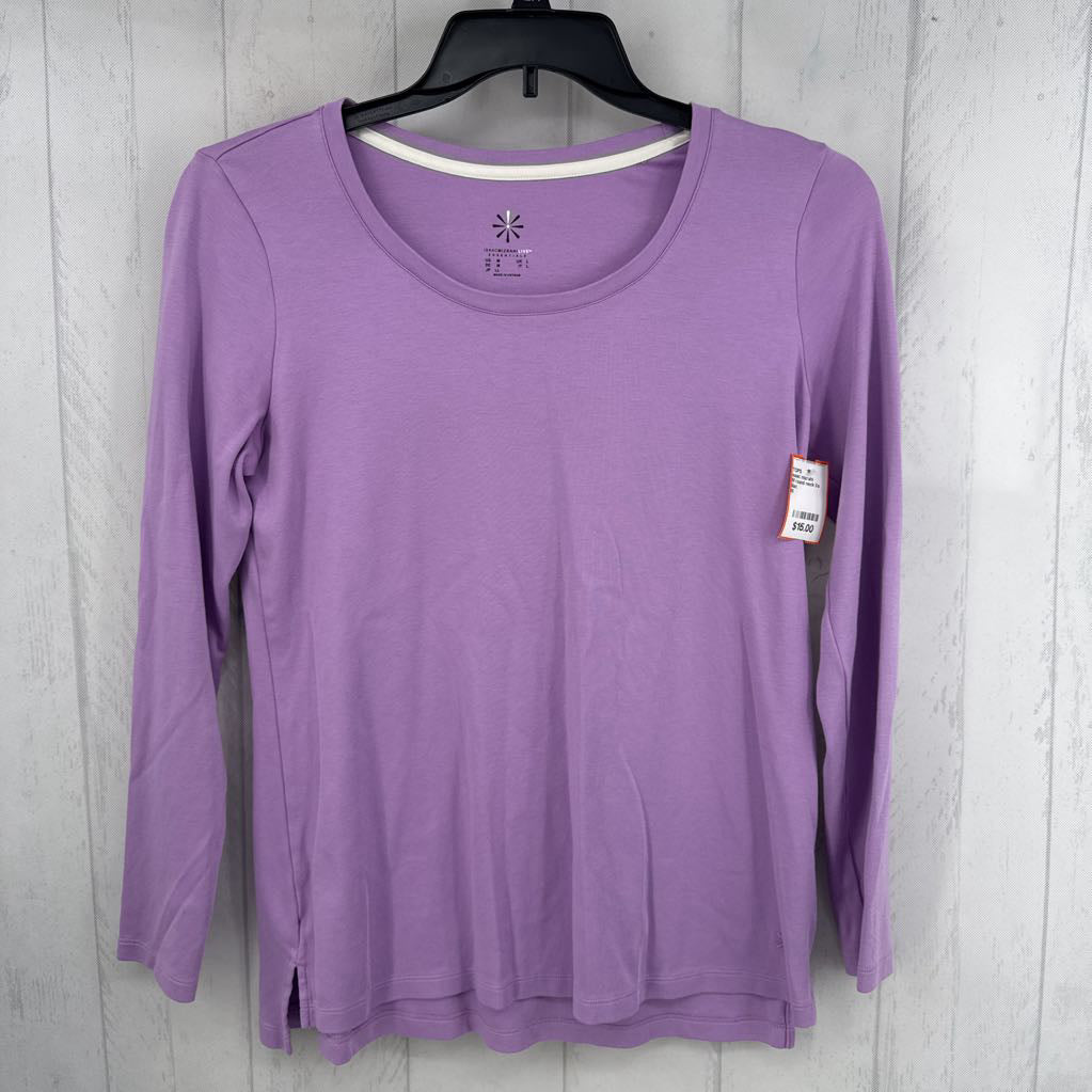 M round neck l/s tee