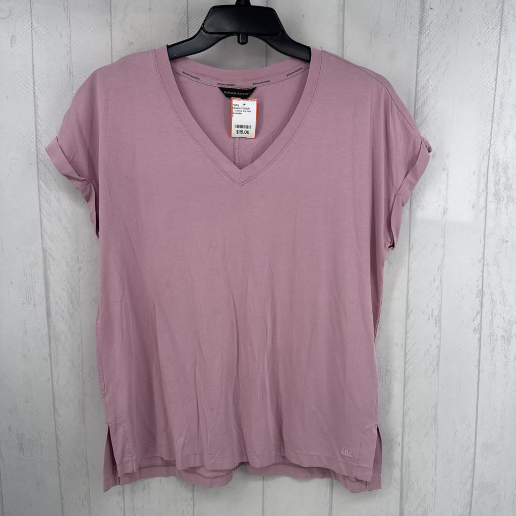 L v-neck s/s tee