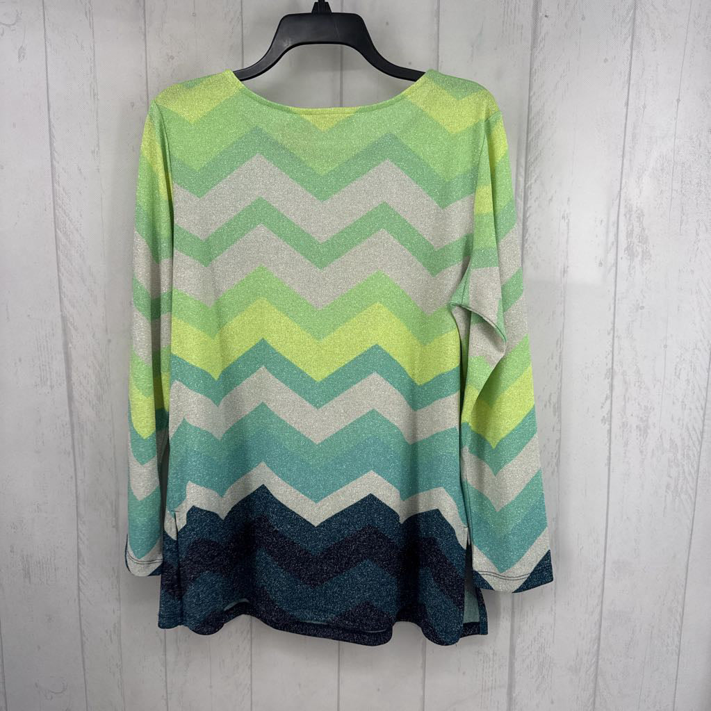Lp chevron stripe l/s top