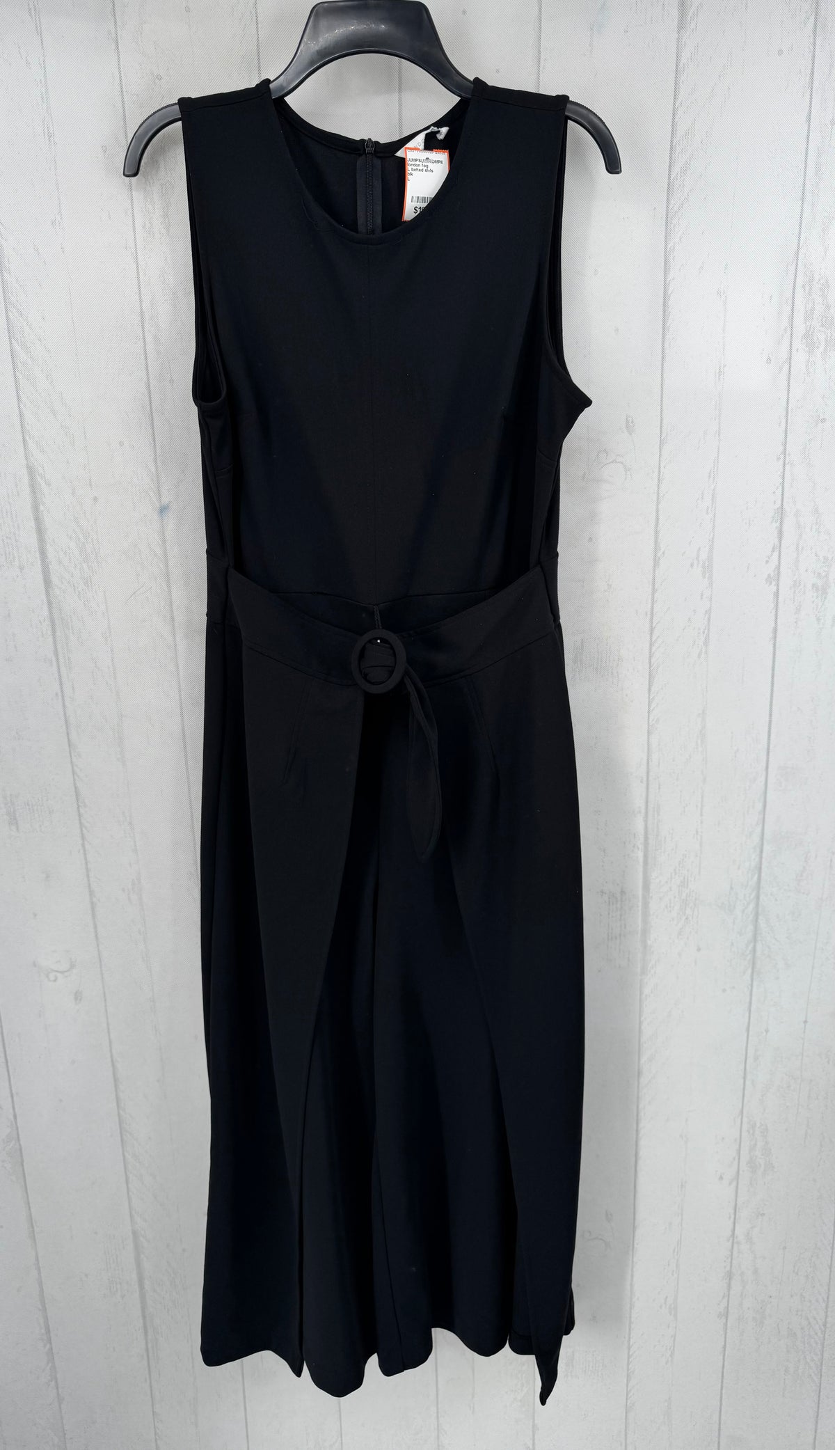L belted slvls jumpsuit