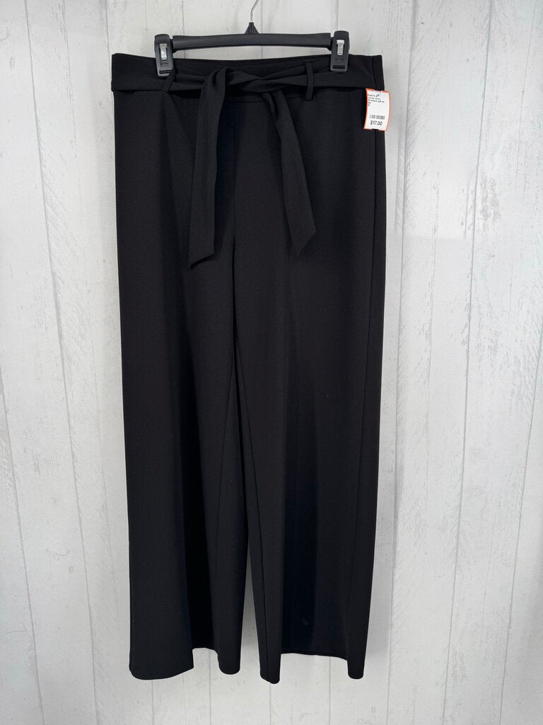 10 belted pull-on wide leg pant