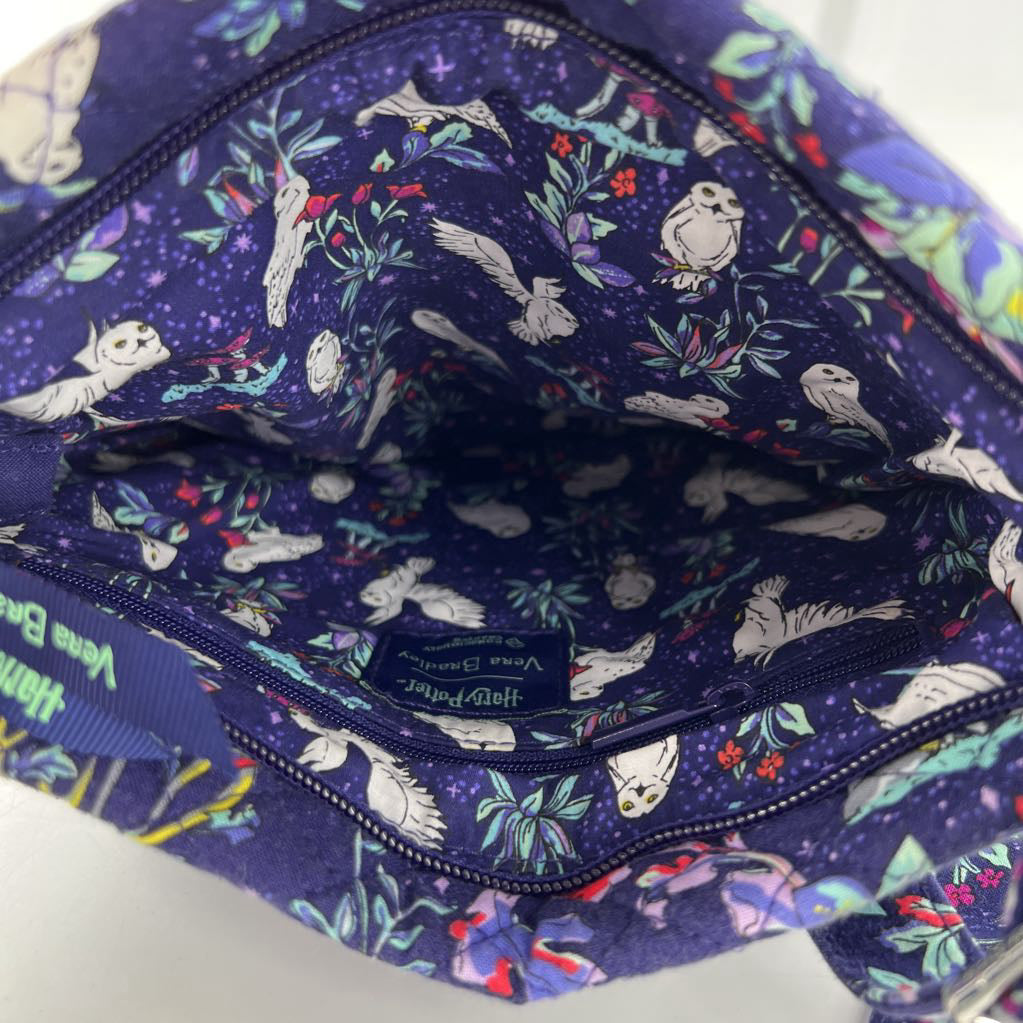 Harry potter forbidden forest triple zip hipster crossbody