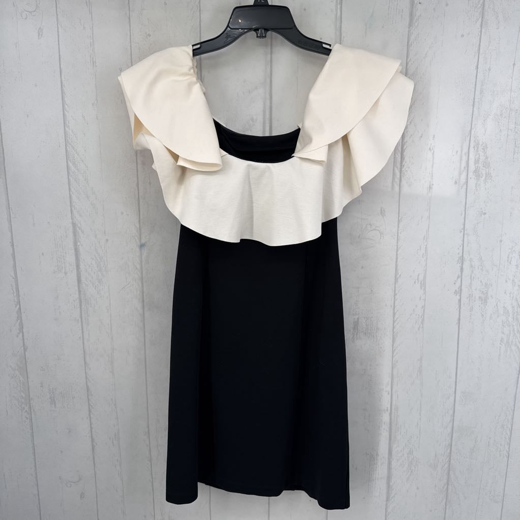4 ruffled off the shoulder dress