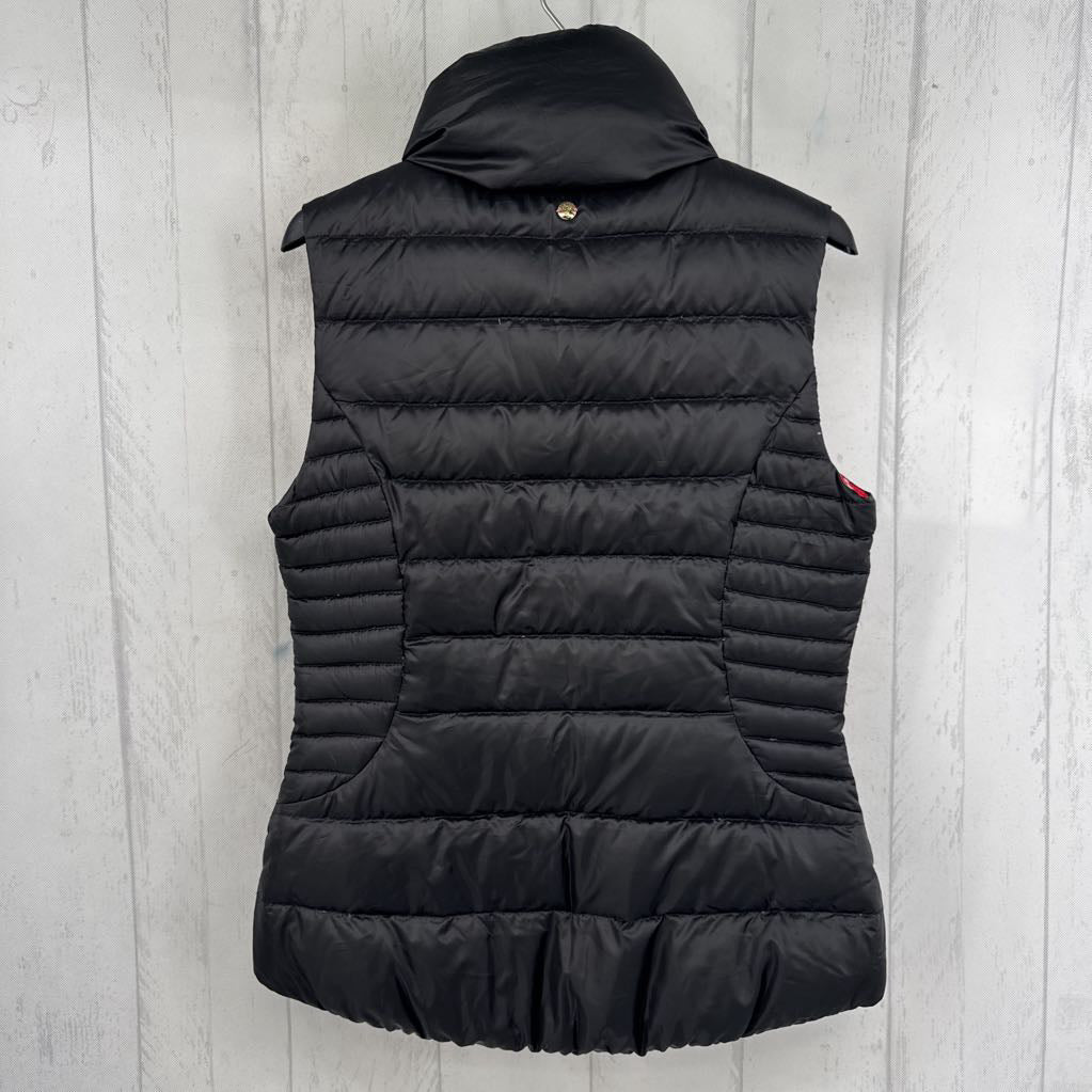 S nylon quilted puffer vest