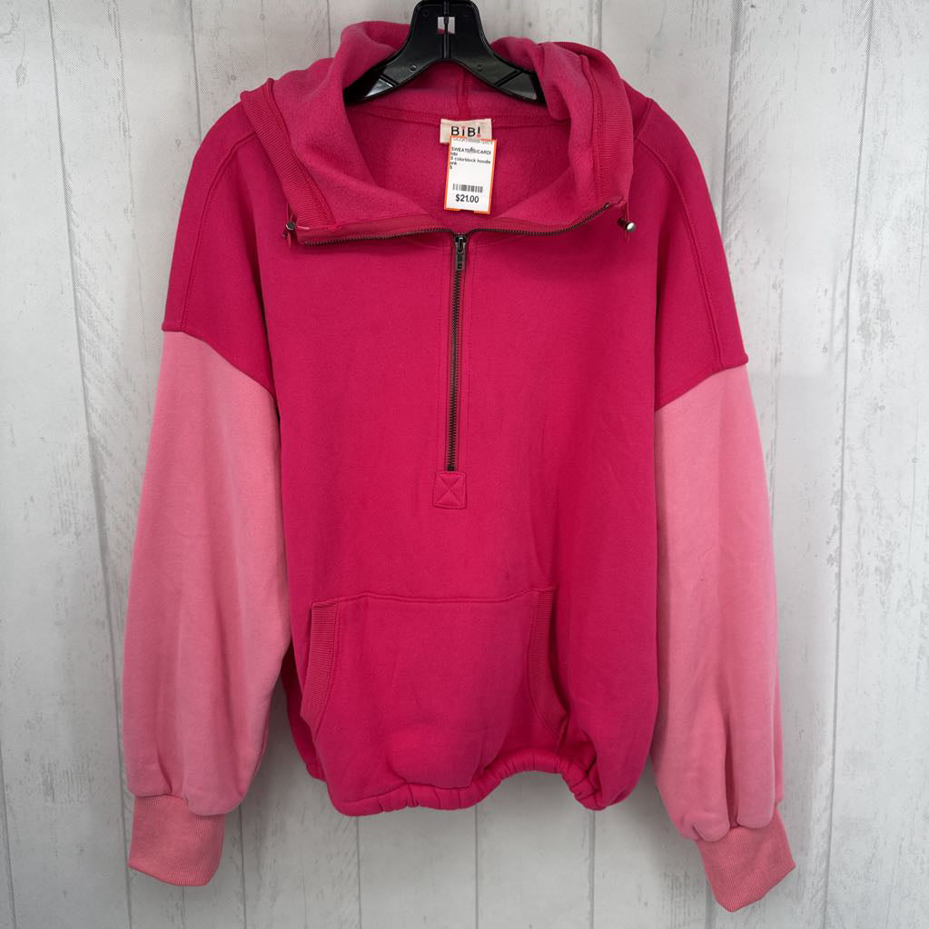 S colorblock hoodie