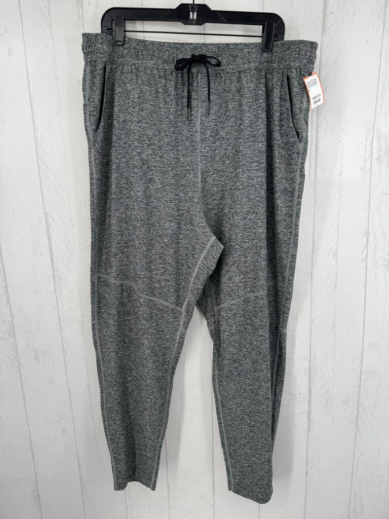 XL marled pull-on pant