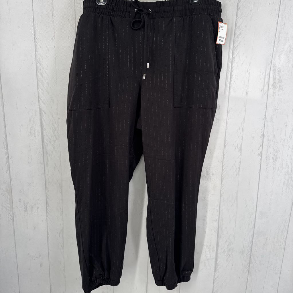 XXL striped joggers
