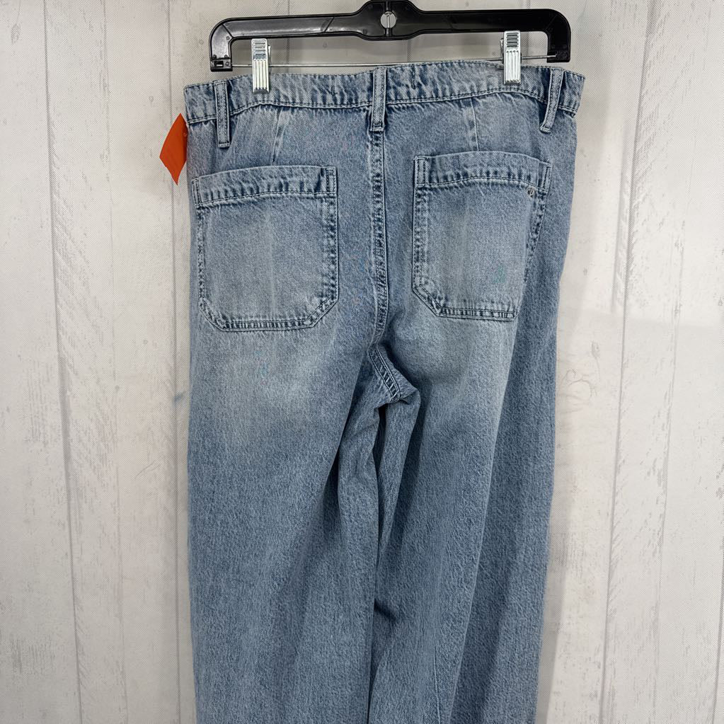 9 wide leg jeans