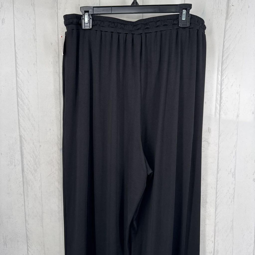 1XL ribbed wide leg pant