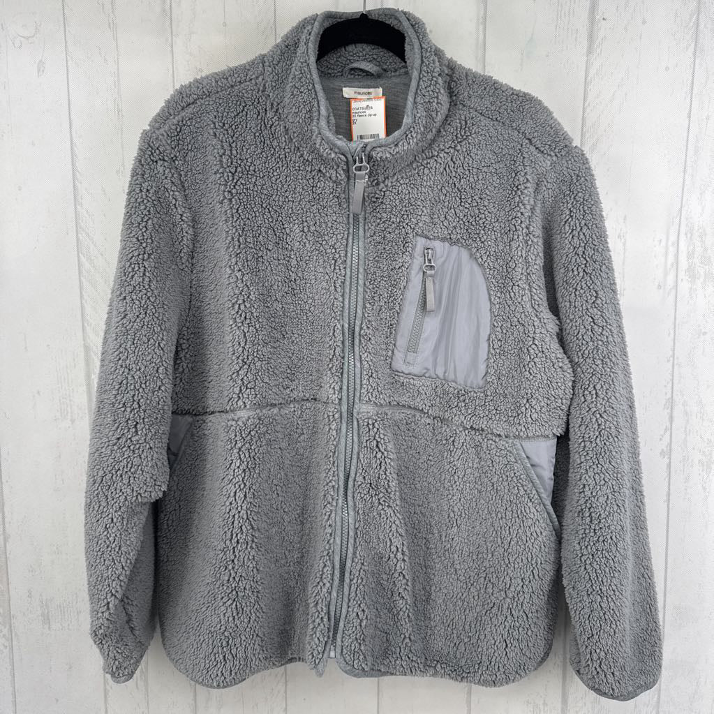 2X fleece zip-up jacket