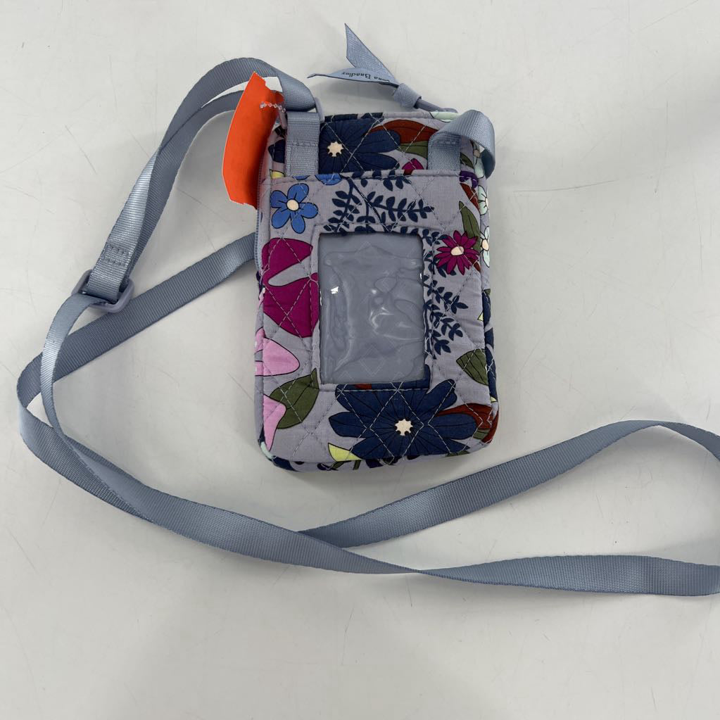 floral quilted slim crossbody