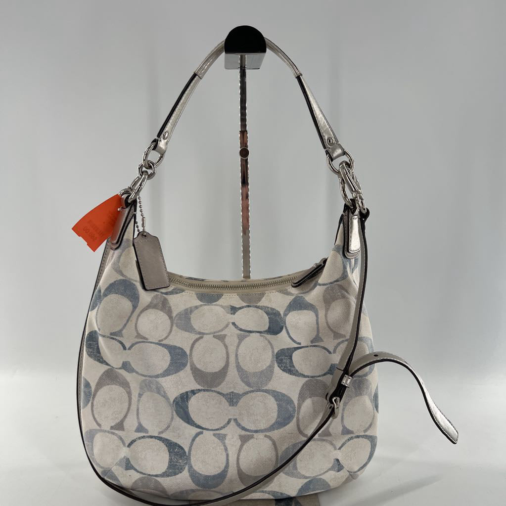 2012 Coach Kristin Op Art Sequin Hobo Bag