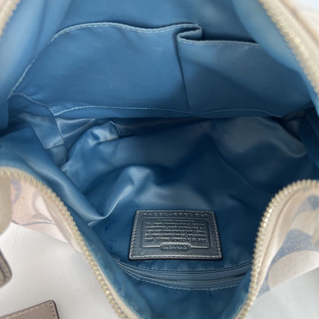 2012 Coach Kristin Op Art Sequin Hobo Bag