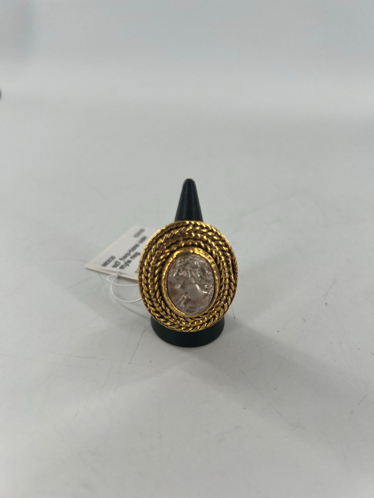sz7 two-tone coin style ring
