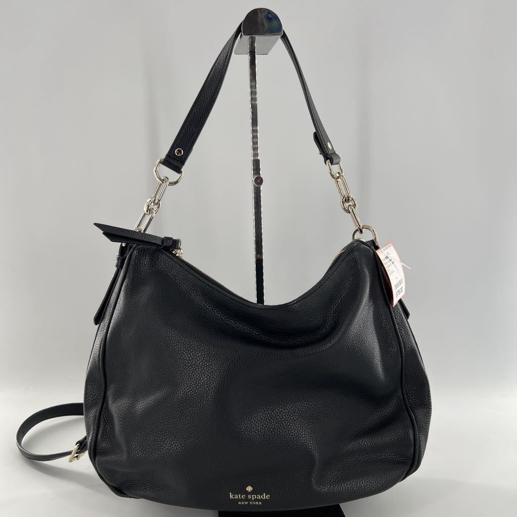 pebbled hobo shoulder bag